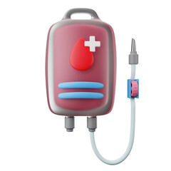 Blood Bag 3d icon