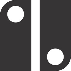 yin yang symbol on black background