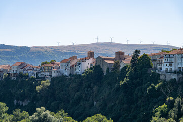 Agnone, Isernia, Molise. Glimpses of summer.