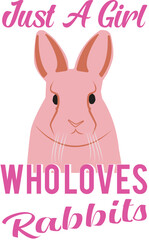Just a girl who loves rabbits