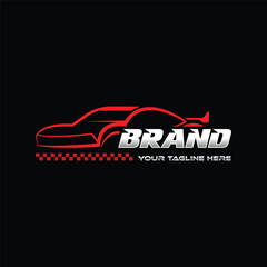 Fototapeta premium Perfect logo for business related to automotive industry