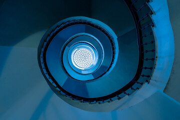 Blue Staircase