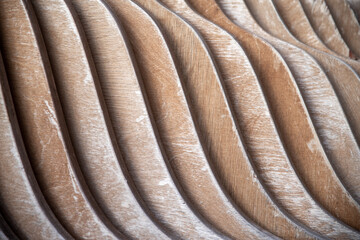 Holz-Wellen / Wood-Waves