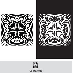 Seamless mandala islamic pattern. vintage elements