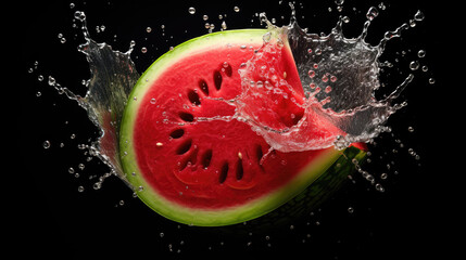 Glistening Watermelon Elegance A Hasselblad Masterpiece