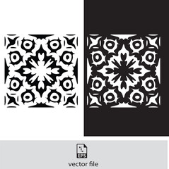 Seamless mandala islamic pattern. vintage elements