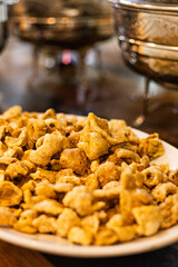 Torresmo frito comida tipica mineira