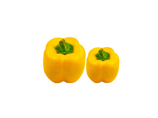 Two Organic Yellow Capsicum