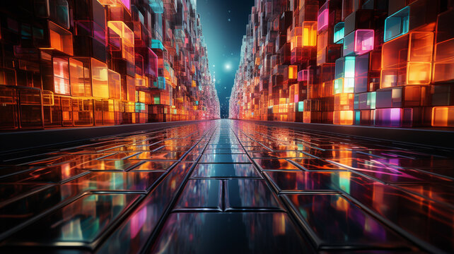 Matrix, the future is a virtual world created on the computer