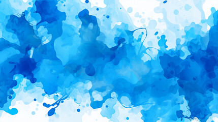 nature textured blue paint colour splash seamless patter, vivid color background