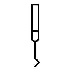 Outline Teeth Tool icon