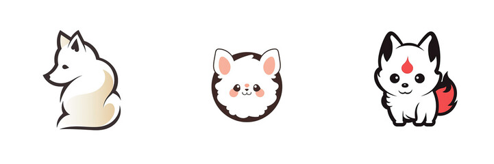 Dog Puppy Logo 2D
