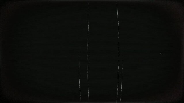 Glitch tv screen noise retro effects, VHS overlay