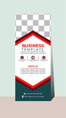 Professional Corporate Roll Up Banner Standee Template