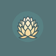 Artichokes in cartoon, doodle style. 2d vector illustration in logo, icon style. AI Generative