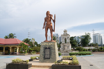 It is a famous king Lapu Lapu  He fought and killed Spanish Chef and warrior - Ferdinand Magellan