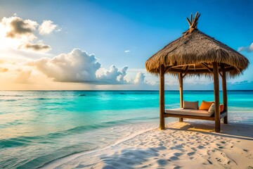 beach with trees