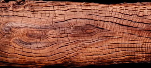 Cut of a Cedar tree texture. Cedar Wood texture background. Horizontal format banners poster. Texture photo AI generated