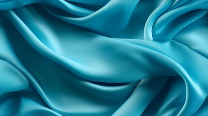 Obraz premium Azure satin dreamscape. Dive into luxury. Celebrate with style.