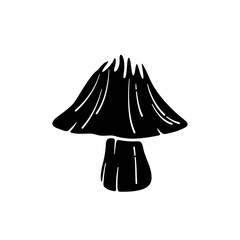 Mushroom Illustration, Mushroom Graphic, Red Mushroom, Fungi, Fungi Clipart, Mushroom Clipart, Food Ingredient, Cooking Mushroom, Vector Illustration Background	