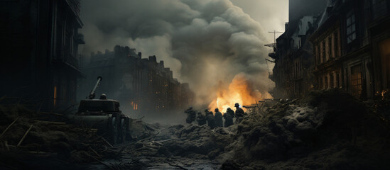 street at night recovering after an attack