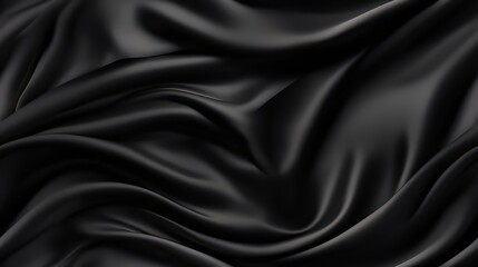 Waves of black charm. Silky smooth and shiny. A designer's paradise. Perfect for premium designs.