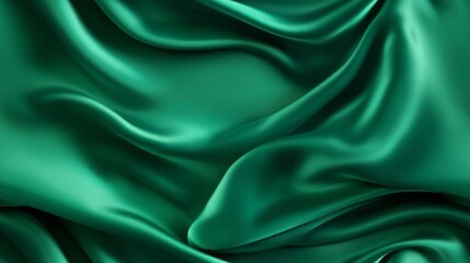 Emerald elegance in fabric. Gentle waves and shine. Celebrate with elegance. Perfect for luxury designs.