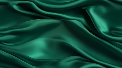 Emerald elegance in fabric. Gentle waves and shine. Celebrate with elegance. Perfect for luxury designs.