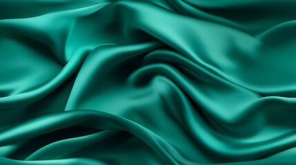 Obraz premium Celebrate with malachite fabric. Gentle wavy and shimmering. Design with luxury. Waves of beauty.