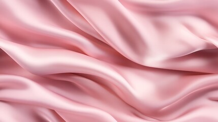 Pink elegance in fabric. Gentle waves and shine. Celebrate design with love. Perfect for luxury projects.