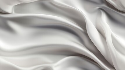 Obraz premium Platinum elegance. Soft wavy and shimmering. A touch of luxury. Ideal for opulent projects.