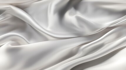 Naklejka premium Platinum satin elegance. Lustrous waves of beauty. Perfect for design masterpieces. A touch of opulence.