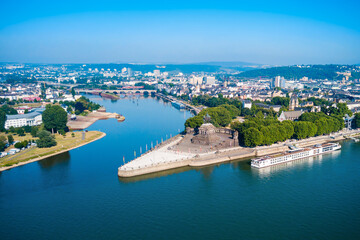 Koblenz city skyline in Germany - 647852010