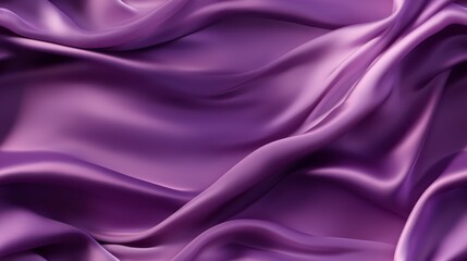 Fototapeta premium Purple fabric tales. Gentle waves. Celebrate design with royalty. Perfect for elegant designs.