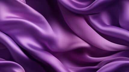 Purple beauty in every fold. Waves of satin luxury. Perfect for festive designs. A touch of class.
