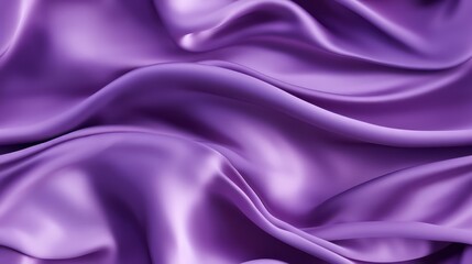 Purple satin allure. Regal waves. Elegance for design. Ideal for backgrounds.