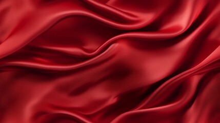 Red elegance unfolds. Silky shiny and vibrant. A backdrop for design wonders. Embrace the sophistication.