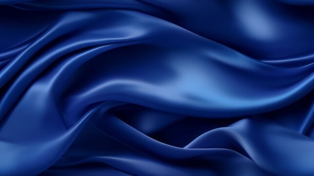 Waves of royal blue luxury. Silky and shimmering. Elegance for projects. Embrace the oceanic vibe.