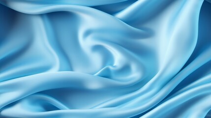 Sky blue elegance in fabric. Gentle waves and shine. Celebrate design with softness. Perfect for luxury projects.