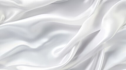 Waves of white luxury. Silky smooth satin. Perfect for elegant celebrations. A touch of classic sophistication.