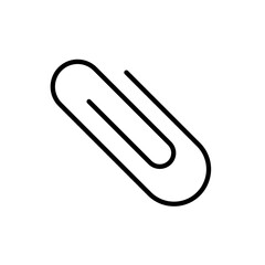 Obraz premium paper clip icon