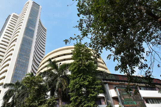 Mumbai, India &ndash; December 4, 2018: The BSE (formerly Bombay Stock Exchange), Asia's oldest stock exchange.