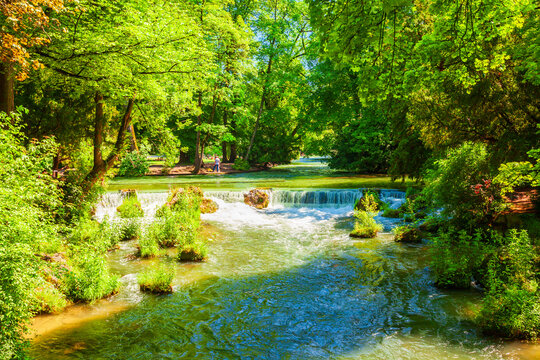 English Garden or Englischer Garten, Munich