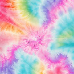 Papier Peint photo autocollant Mélange de couleurs Pastel Tie Dye Designs Patterns, spiral tie dye pattern abstract texture background.