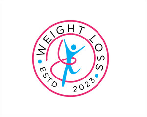 weight loss gym logo designs for health care logo and clinic