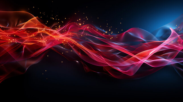 abstract red background