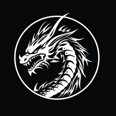 Chinese dragon character, Eastern calendar beast, asian traditional animal
