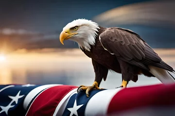 Fototapeten american bald eagle © Zabi 
