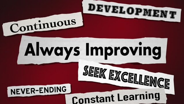 Always Improving Continuous Continual Learning Getting Better News Headlines 3d Animation