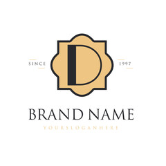 Luxury letter logo